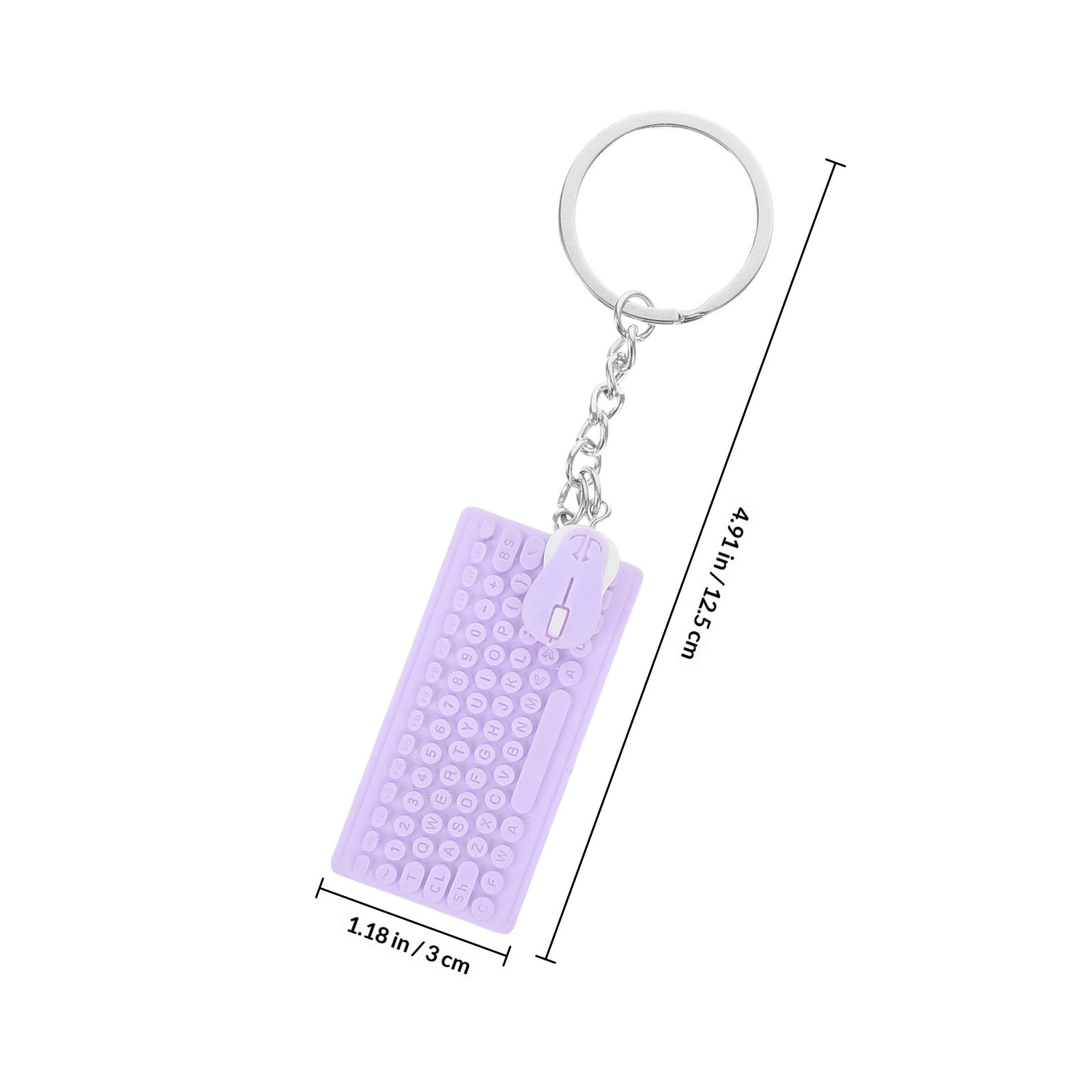 Mini Keyboard and Mouse Keycha - Tech Keychain Accessories review and price