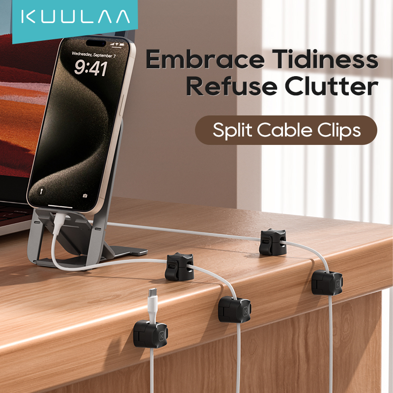 KUULAA 3/6 Pcs Cable Clip Cabl - Desk Cable Clip review and price