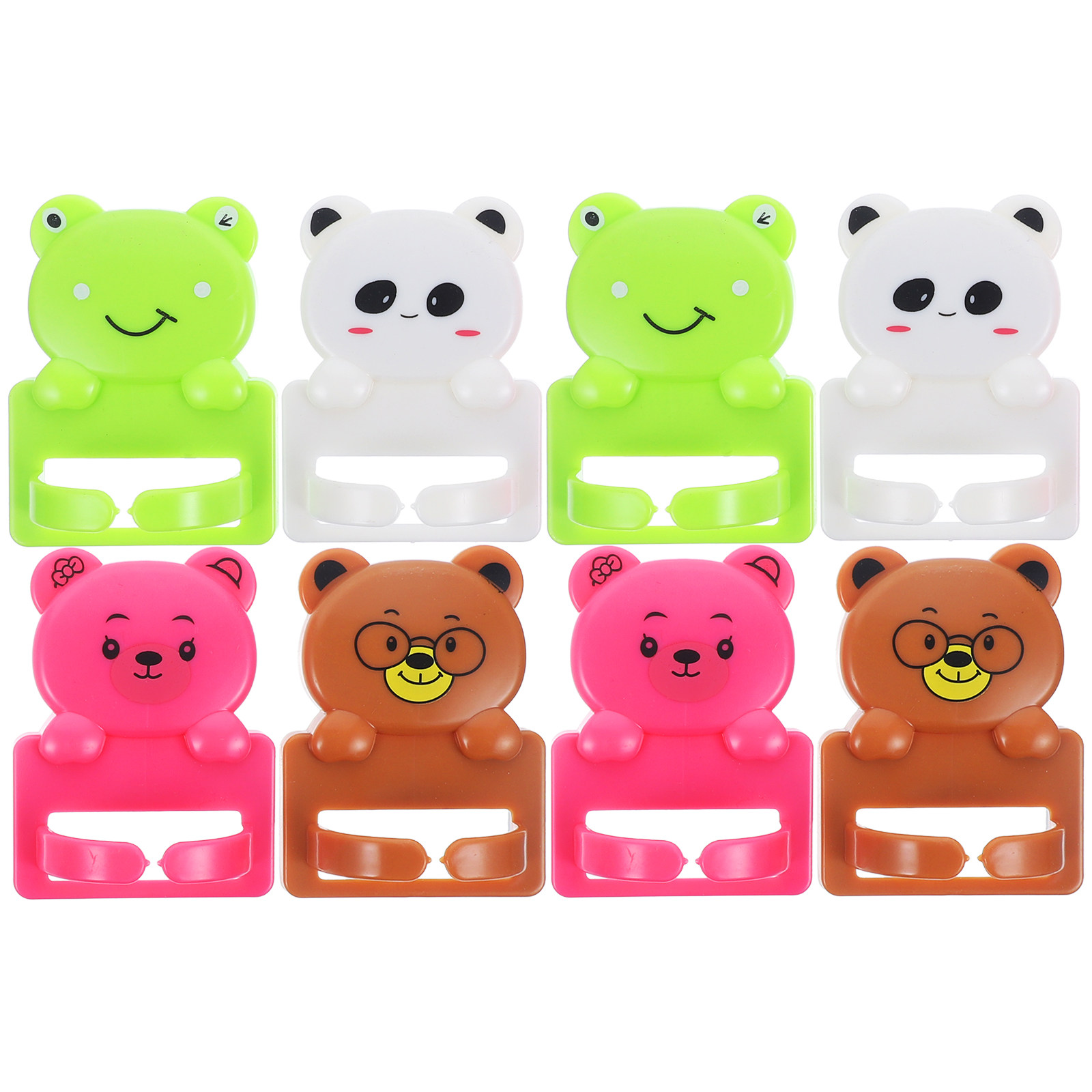 8 Pcs Cartoon Suction Cup Hook - Desk Cable Clip review and price