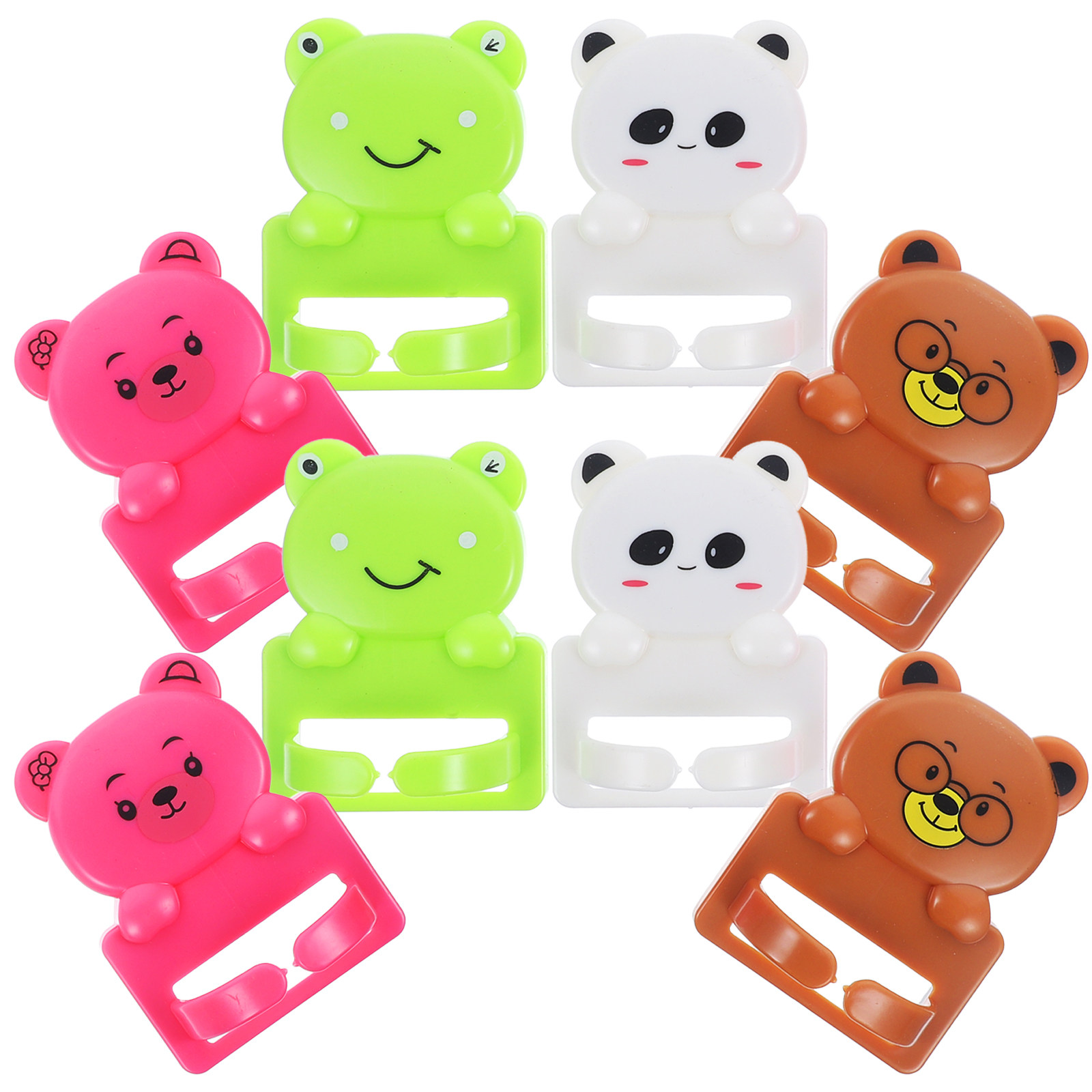 8 Pcs Cartoon Suction Cup Hook - Desk Cable Clip review and price