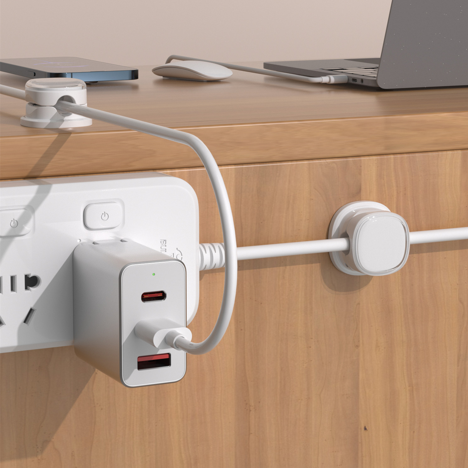 3/6/8/12PCS Magnetic Cable Cli - Desk Cable Clip review and price