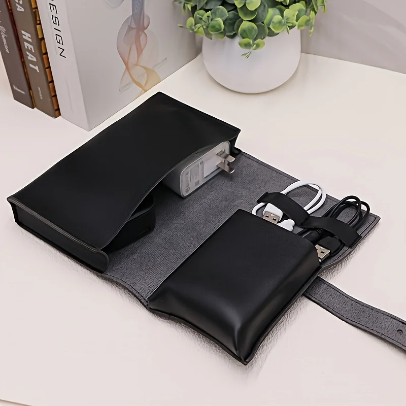 yesPU Leather Multi-Compartmen - Tech Accessories Travel Case review and price