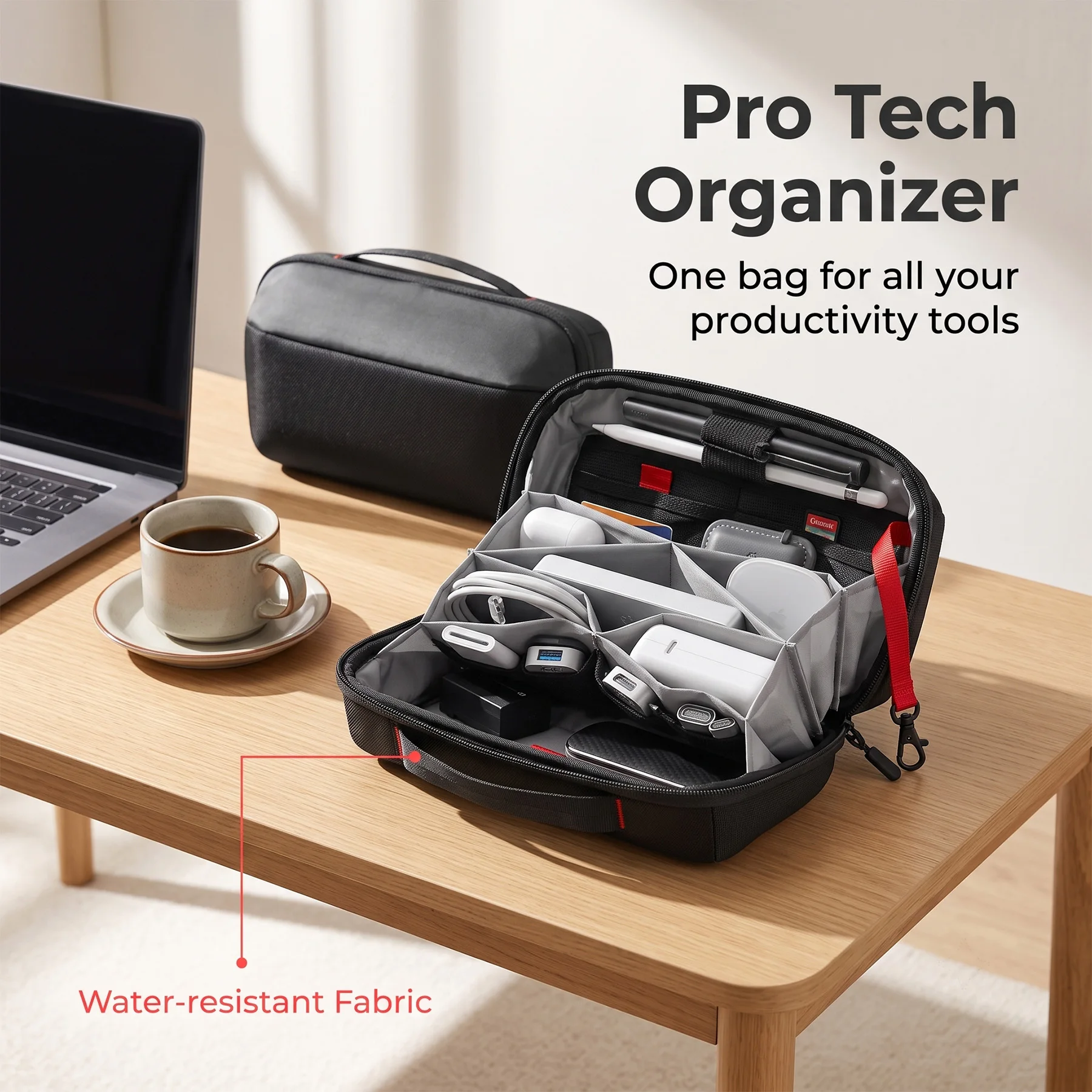 Travel Tech Organizer Pouch, W - Tech Accessories Travel Case review and price
