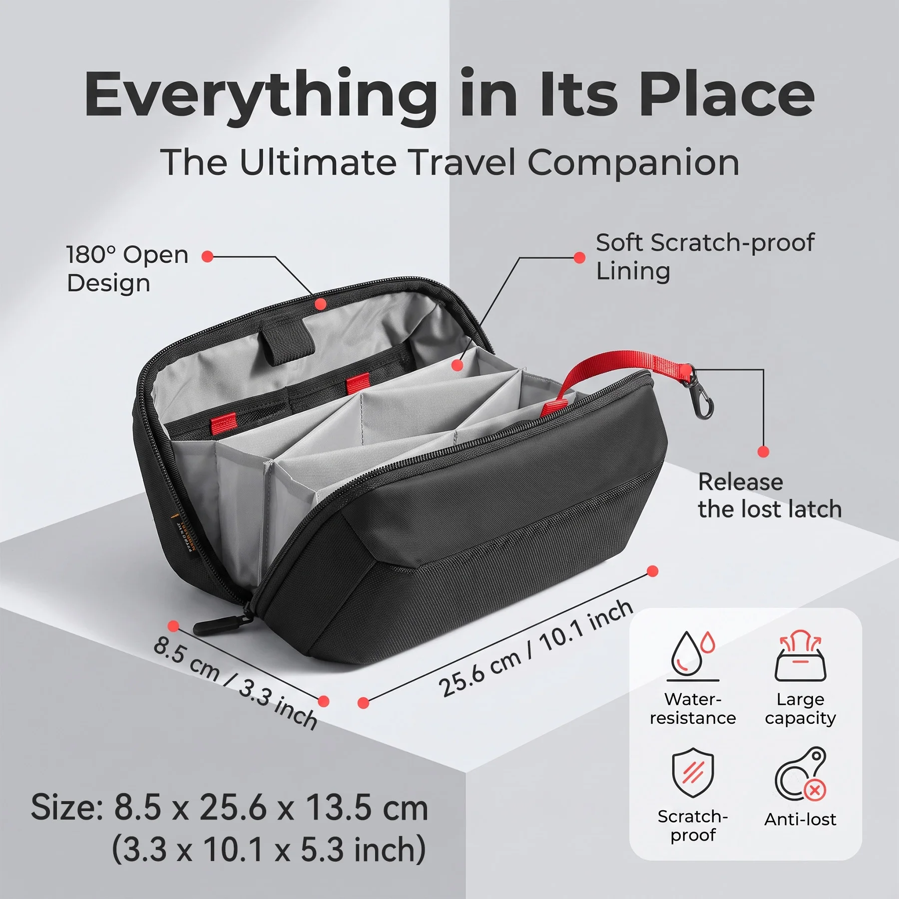 Travel Tech Organizer Pouch, W - Tech Accessories Travel Case review and price
