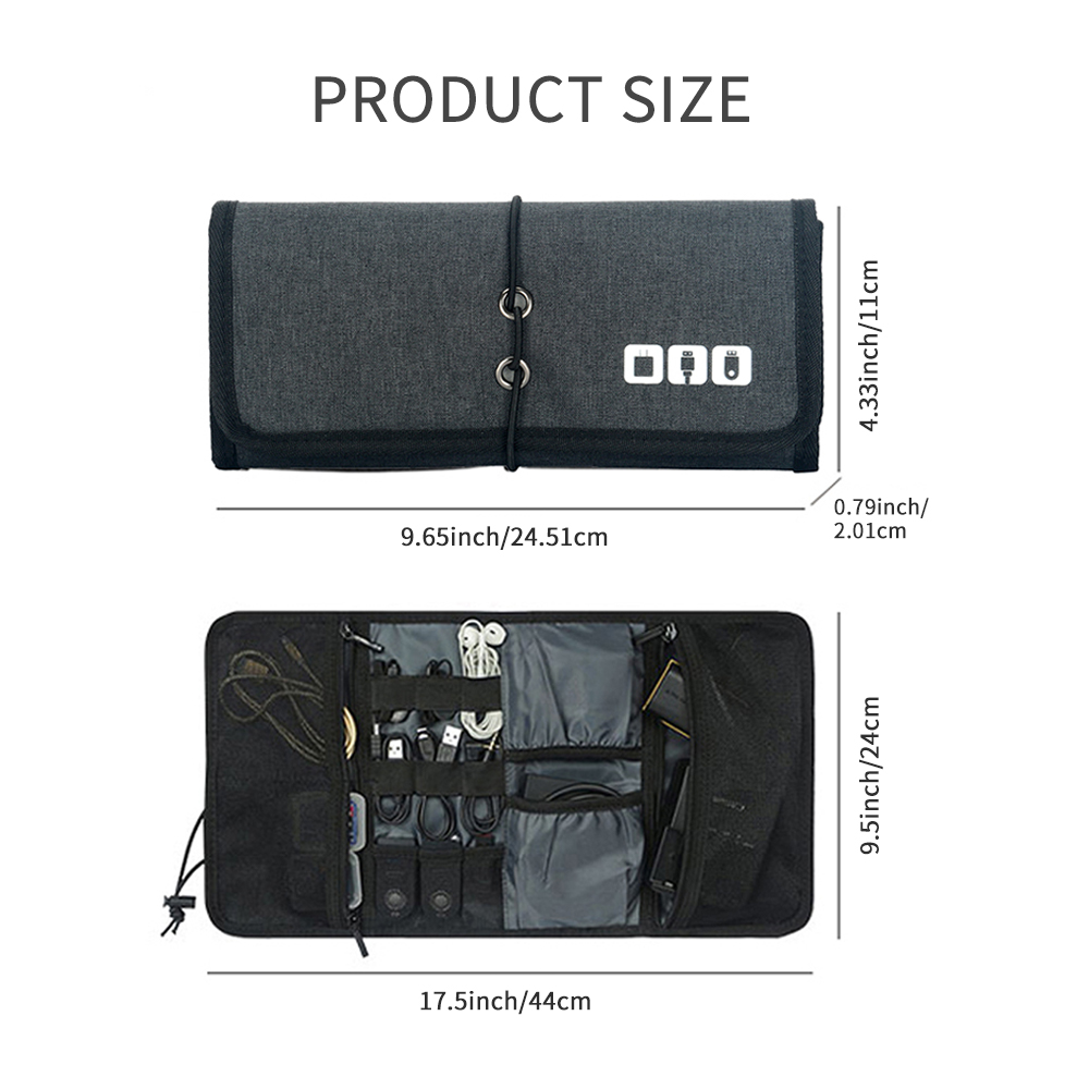 Travel Cable Storage Bag，Elect - Tech Accessories Travel Case review and price