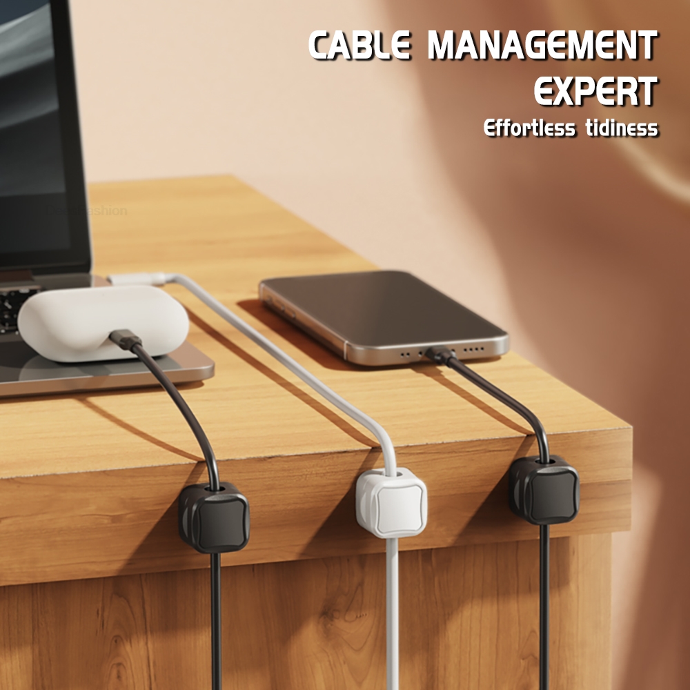 1/6/12pcs Magnetic Cable Clip  - Desk Cable Clip review and price