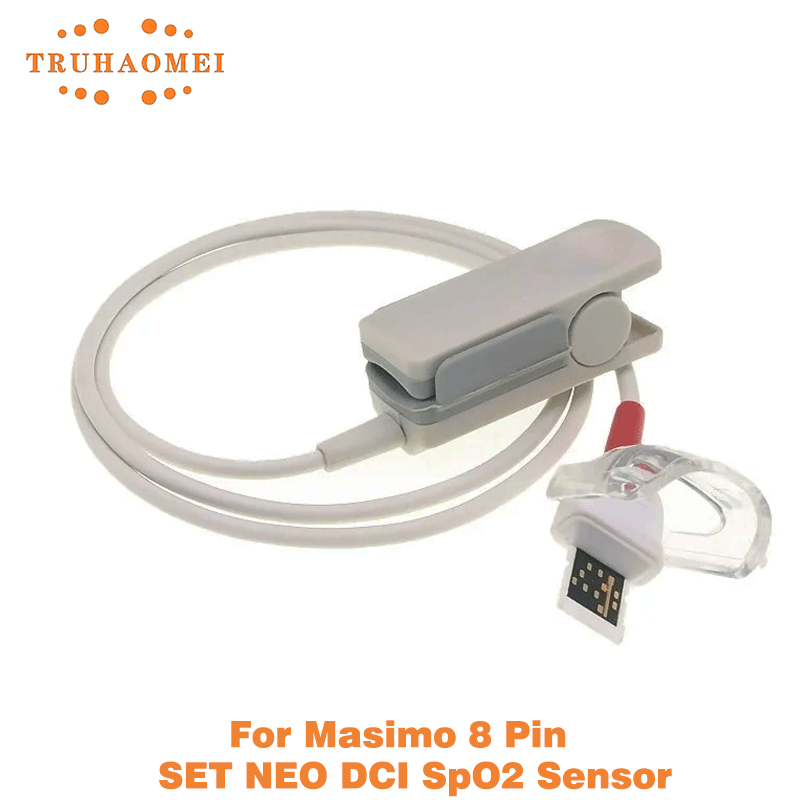 Reusable SpO2 Sensor 8 Pin Red - Top Tech Accessories review and price