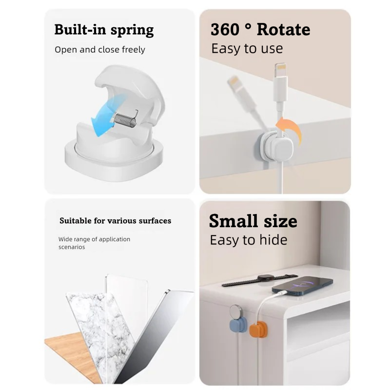 adhesive cable organizer Cable - Desk Cable Clip review and price
