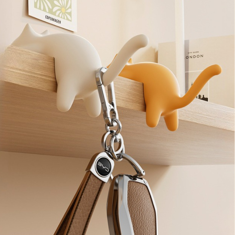 1pc Colorful Cat-Shaped Desk H - Desk Cable Clip review and price