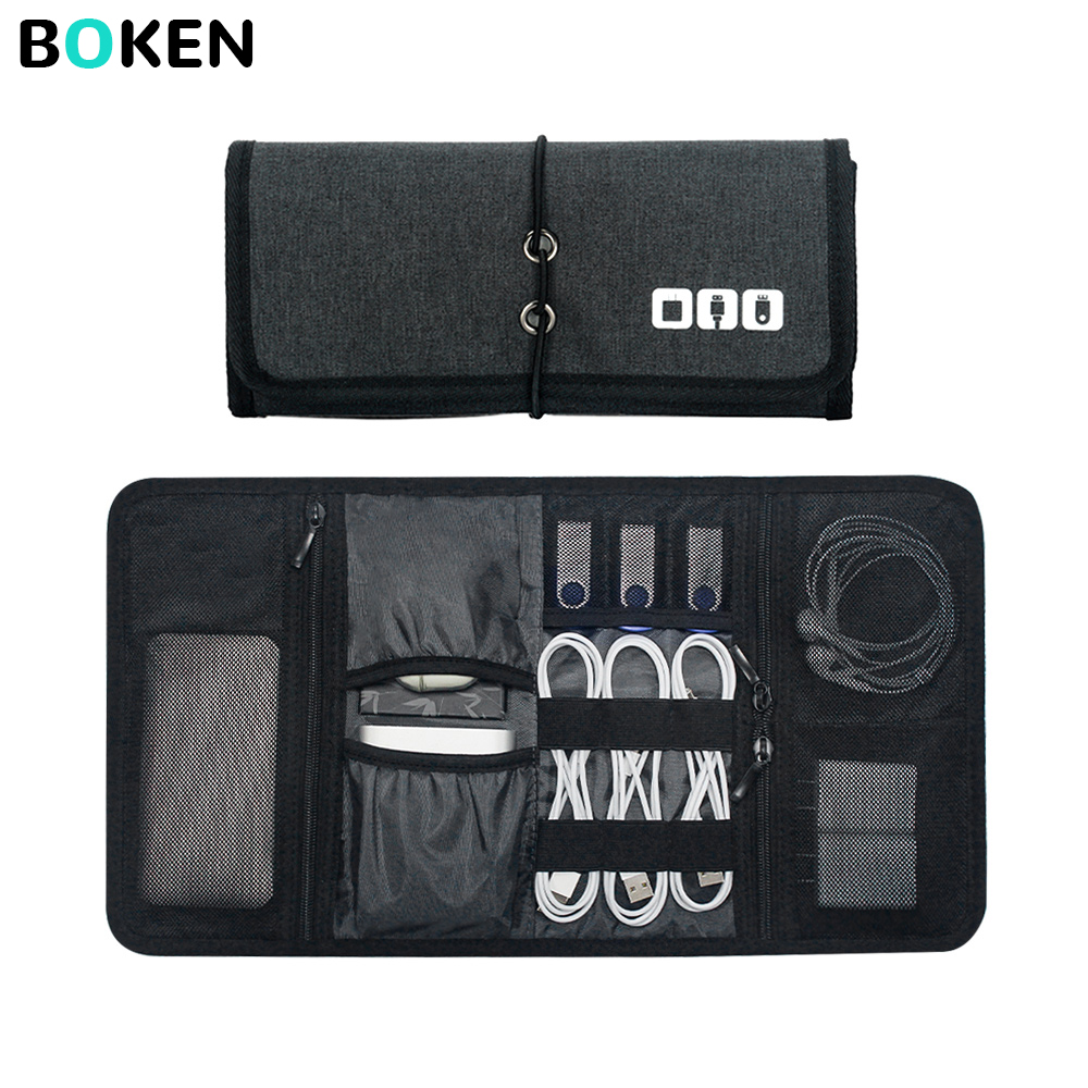 Tech Organizer Bag Cable Stora - Tech Accessories Travel Case review and price