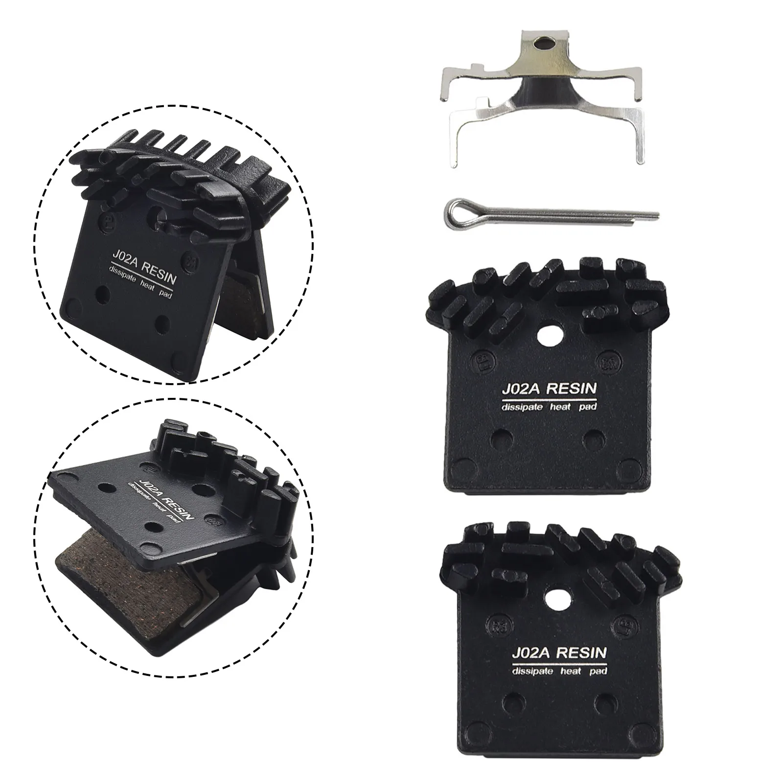 1pair Disc Brake For Pads For  - Tech Bike Accessories review and price