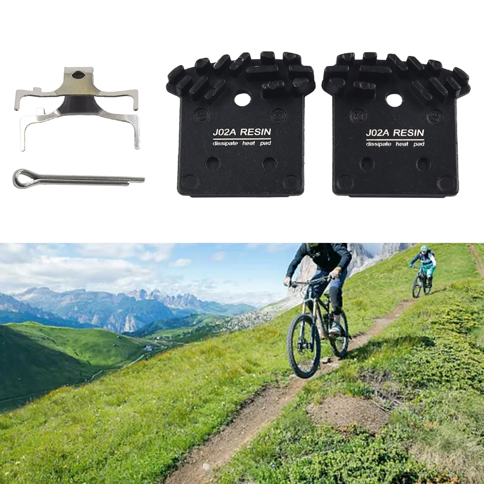 1pair Disc Brake For Pads For  - Tech Bike Accessories review and price