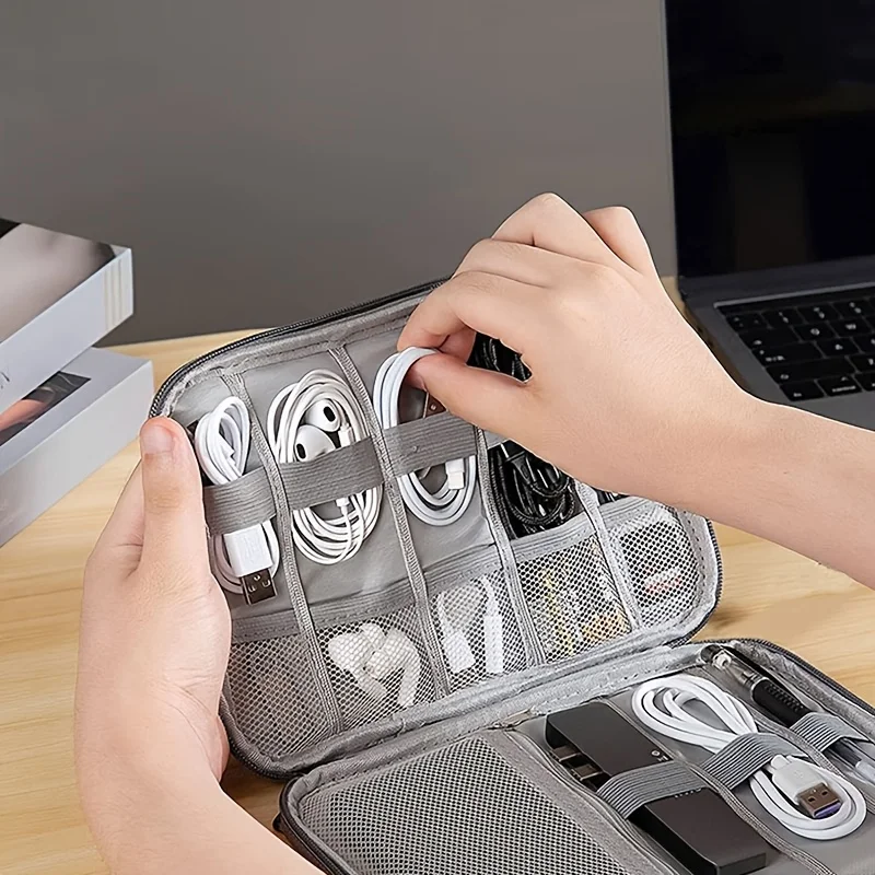 1 Pack Portable Electronic Acc - Tech Accessories Travel Case review and price