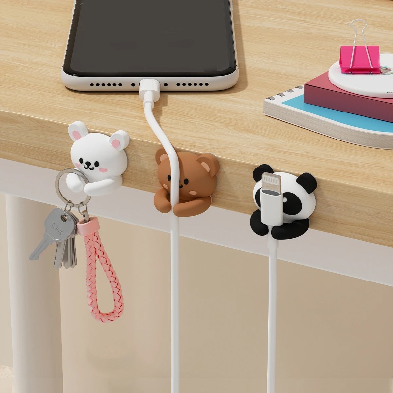 WORTHBUY Cute Desktop Cable Or - Desk Cable Clip review and price