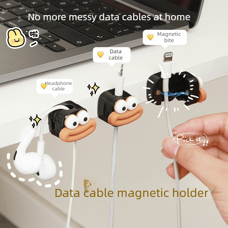 1/5/10pcs Magnetic Cable Clips - Desk Cable Clip review and price