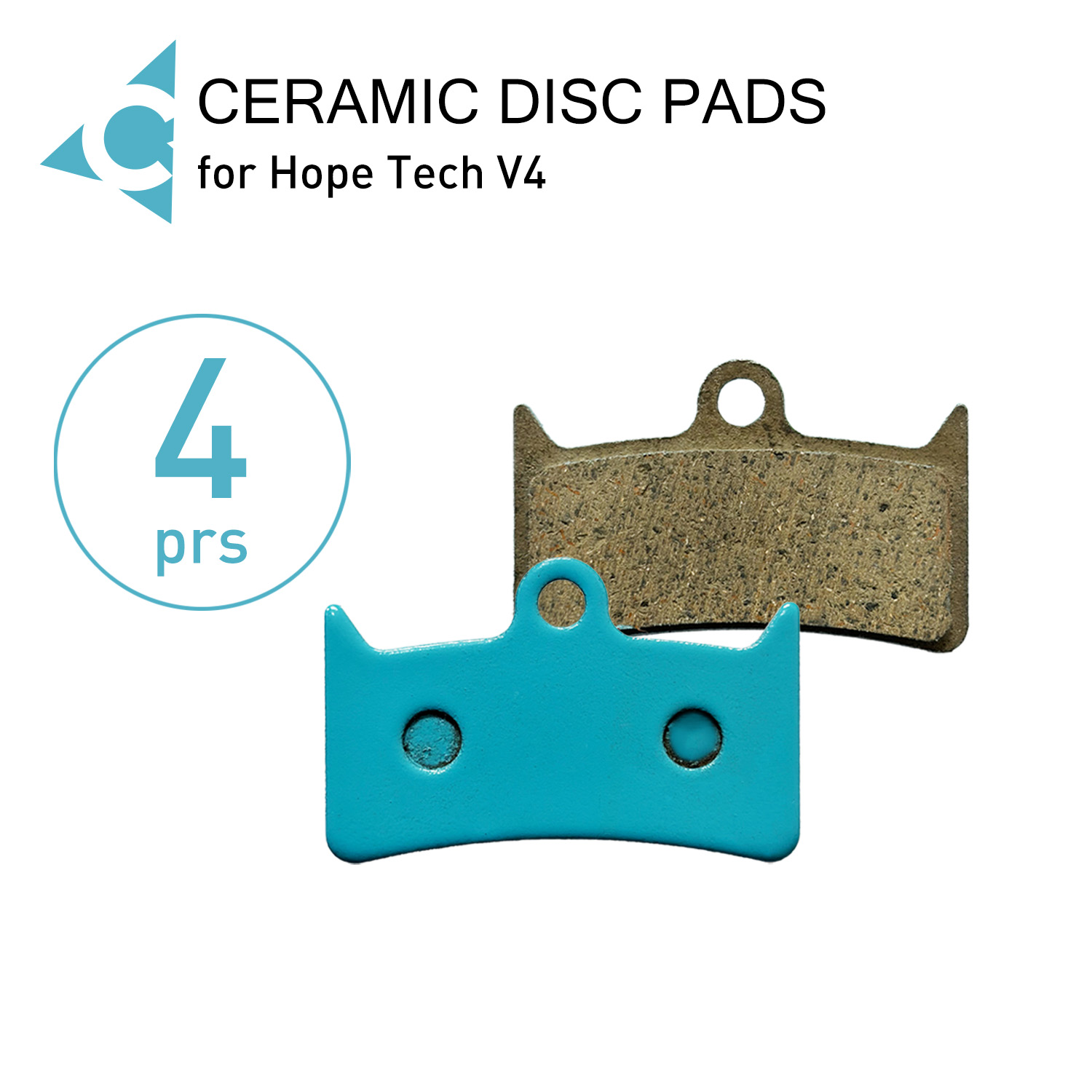 4 Pairs Ceramic Brake Pads for - Tech Bike Accessories review and price