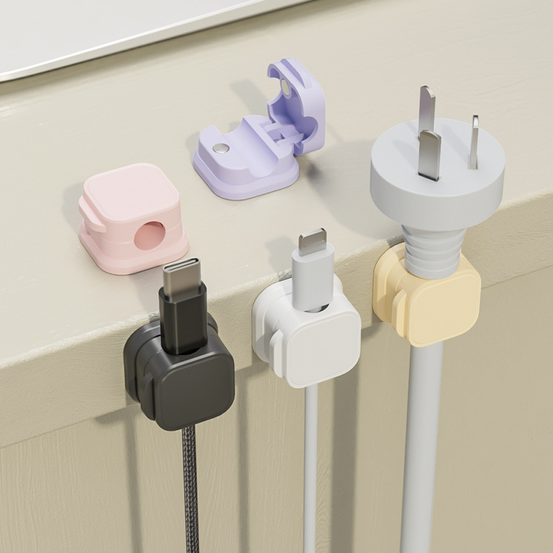 Multi Color Magnetic Cable Man - Desk Cable Clip review and price