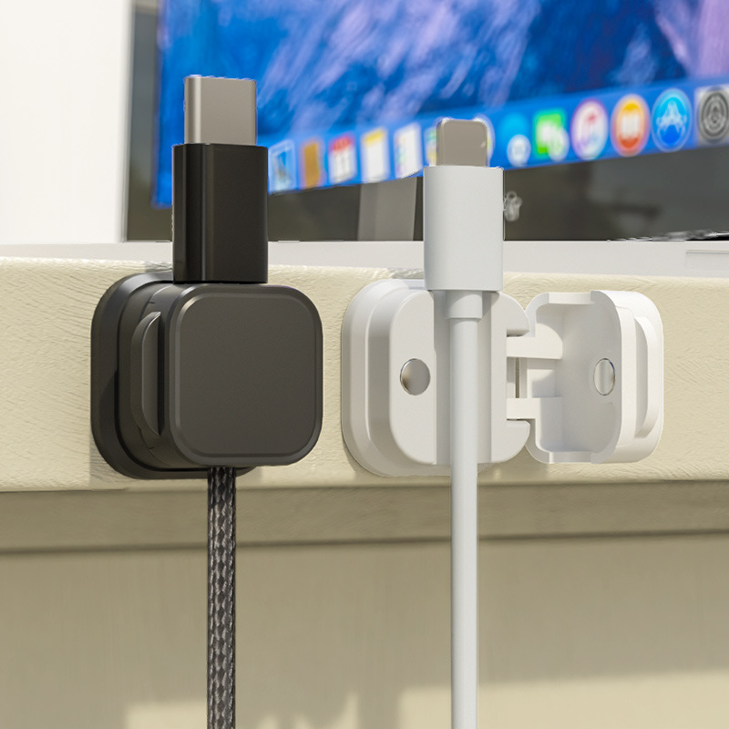 Multi Color Magnetic Cable Man - Desk Cable Clip review and price