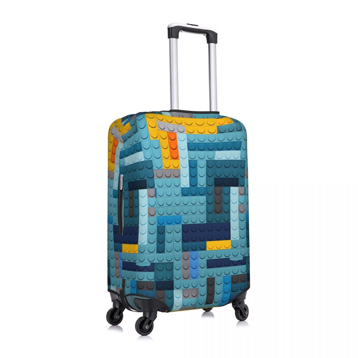 Blue Tech Pixel Building Block - Tech Accessories Travel Case review and price